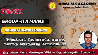 இதெல்லாம் தெரியாமலே எனக்கு கணக்கு வராதுன்னு சொல்லிடேனே  AIASA  TNPSC  GROUPII A MAINS [upl. by Llezo]