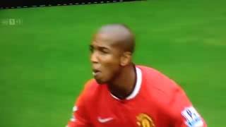 FOOTBALLER ASHLEY YOUNG GETS BIRD POO IN HIS MOUTH Funny football soccer moment [upl. by Kipp409]