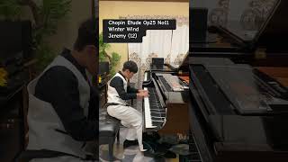 Winter Wind Chopin Etude Op25 No11 Jeremy 12 winterwind chopin piano classicalmusic [upl. by Valora]