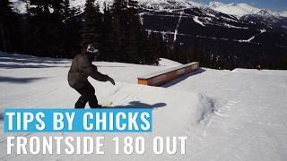 Tips By Chicks  Approach Of A Frontside 180 Out [upl. by Westhead661]