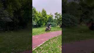 Kove 450 rally wheelie expert handles the Rally like a trials bike [upl. by Nibaj254]