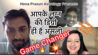 Strong Markesh Zero Degree Importance Of Lagna  Degree  A Viral Video By Hena Prasun [upl. by Kenn399]