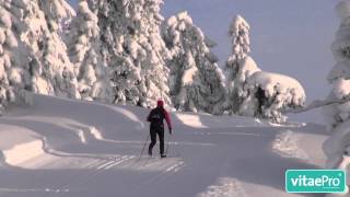 Skiskole med VitaePro  Hilde GP fiskebein [upl. by Ahsenet132]