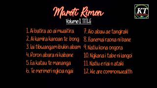 Maroti Rimon Vol1 FULL ALBUM [upl. by Kcirddes]