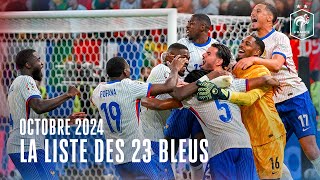 Les 23 Bleus pour octobre 2024 [upl. by Gotcher]