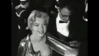 Marilyn Monroe Archive Footage  Royal Film Performance London 1956Interview [upl. by Ynaffat]