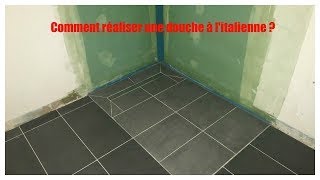 Comment réaliser une douche à litalienne Suite parentale partie 1 [upl. by Aelat]