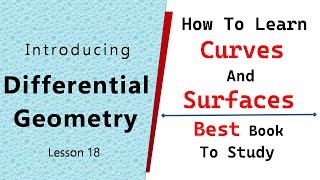 How to learn differential geometry  Differential geometry lecture  Differential geometry msc maths [upl. by Olumor105]