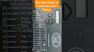 STAY SAFE SET a Auto Close function for your Centurion Gate [upl. by Bromleigh]