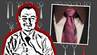 How to tie a Murrell Necktie Knot [upl. by Reiners749]