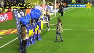 Boca 3  Olimpo 0  Superliga Argentina 2017 [upl. by Craddock]