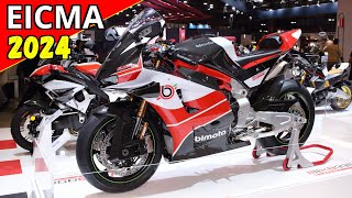 Eicma 2024 Milano  NEW 2025 Bimota KB998 Rimini  Superbike Coming Soon  Walkaround amp Details [upl. by Tess]