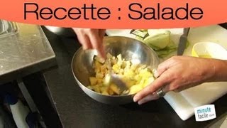 Recette  Salade de crabe à la mangue [upl. by Ahsets]