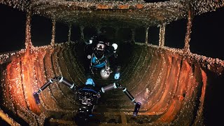 Diving to the deep spots in Hemmoor Germany [upl. by Nylesoj27]