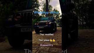 Thar modified Keralatharmodifiedtharpowerthar4x4tharroxxwhatsappstatusautomobileshowshorts [upl. by Lilas]