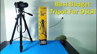 Best Budget Tripod For DSLR  Tripod For Canon Eos 1500D  55250 mm Lens [upl. by Trab]