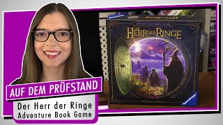 Spiel doch mal DER HERR DER RINGE ADVENTURE BOOK GAME  Brettspiel Rezension Meinung Test 467 [upl. by Adala]