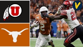 11 Utah vs Texas Highlights  2019 Alamo Bowl Highlights  College Football [upl. by Anirrok990]