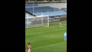 Salah Oulad Scores Stunning Goal Vs Manchester City [upl. by Onitsuaf]