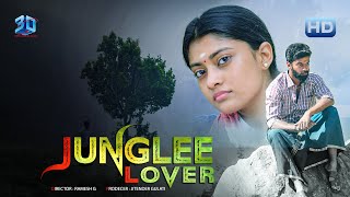 Junglee lover ADAVI Love Story  Hindi Dubbed Full Movie  Vinoth Kishan Ammu Abirami [upl. by Jessee]