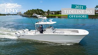 2021 Tideline 365 Offshore  For Sale with HMY Yachts [upl. by Annorah]