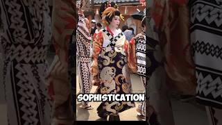 Japanese Oiran Walking in Kimono 👘🩷 [upl. by Madda]