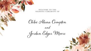 Wedding of Chloe amp Jordan [upl. by Paucker]