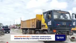 DELAYED PROJECT New Subcontractors Slated to Complete Cemetery Road Project [upl. by Nnawtna617]