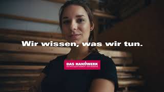 TVSpot  Das Handwerk  Wir wissen was wir tun  Langversion [upl. by Bilek]