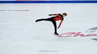 Nathan Chen  2022 US Nationals FS quotRocketmanquot fancam [upl. by Paulita]