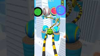 black and greenball vs baseball vs watermelon ball vs fashion ballgoingballs gameplay gaming [upl. by Atinit]