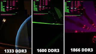 Ram Test  1333 vs 1600 vs 1866 DDR3  Distance Gameplay  1080p  GTX 980Ti  i5 4690 [upl. by Lyontine]