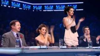 Rebecca Ferguson sings Amazing Grace  The X Factor Live SemiFinal Full Version [upl. by Alliuqat]