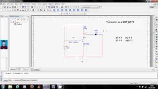 MULTISIM Tutorial  2 ADITYA Transistor as a switch [upl. by Lleroj]