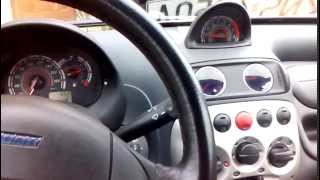 Fiat Seicento Sporting Abarth 14 16v 100HP rev limiter [upl. by Fong]