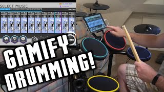 Moplay Smart Electric Drum set Review  Make learning the drums fun and easy [upl. by Ocnarf393]