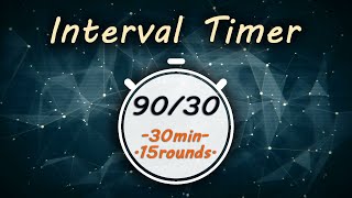 9030 Interval Timer  Tabata 9030 Timer  TheMusic2Go [upl. by Eveline]