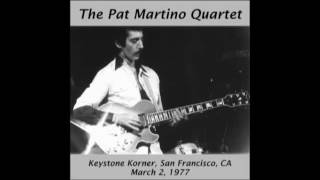 Solar Garden Pat Martino Live 1977 [upl. by Kreiner]