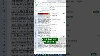 Split text to column excel exceltips exceltricks spreadsheets corporate accounting finance [upl. by Cecil]