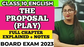 The proposal class 10 in hindi The proposal class 10 english  Class 10 English [upl. by Yemaj]