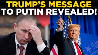 Trump Speech LIVE Donald Trump Gives Message To Vladimir Putin  US Election 2024  US News [upl. by Yaron]