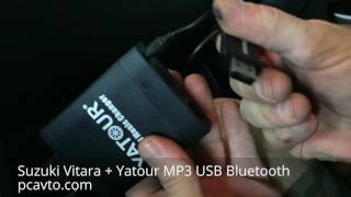 Suzuki Vitara  Yatour MP3 USB Bluetooth pcavtocom [upl. by Roots]