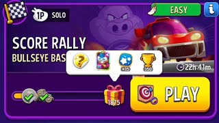 bullseye bash solo challenge1875 points score rally solo challengematch masters [upl. by Warfore488]