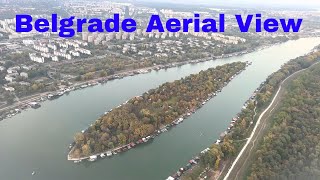 Belgrade Aerial View in 4K 2160pBeograd iz vazduha  Serbia Tourism 🇷🇸 [upl. by Elbertina139]