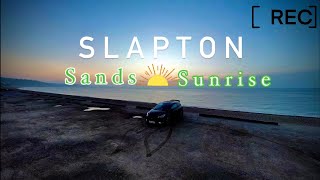 Sunrise with a drone  Slapton Sands [upl. by Akenehs]