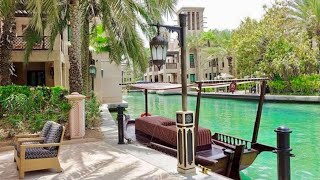 Dubai Madinat Jumeirah Abra Boat Tour [upl. by Kellsie]