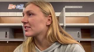 Why Sydney Affolter stuck with Iowa womens basketball what Lisa Bluder means to her [upl. by Rhys]