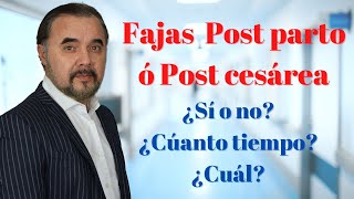 FAJAS POST PARTO O POST CESAREA [upl. by Ainadi]