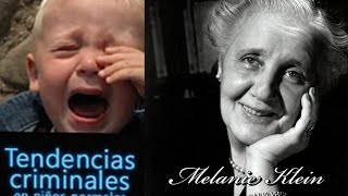 AUDIOLIBRO DE PSICOLOGIA  TENDENCIAS CRIMINALES EN NIÑOS NORMALES  MELANIE KLEIN  PSICOLOGIA [upl. by Takara]