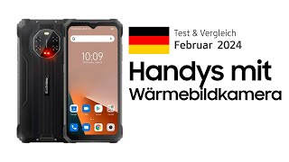 TOP–5 Die besten Handys mit Wärmebildkamera Februar 2024 Test amp Vergleich  Deutsch [upl. by Atteuqihc]